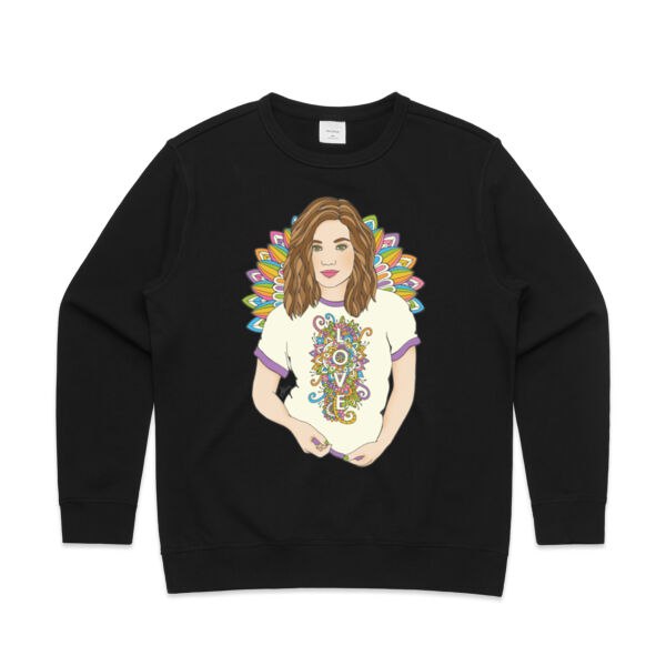 Love Tee - AS Colour Womens Premium Crew Thumbnail