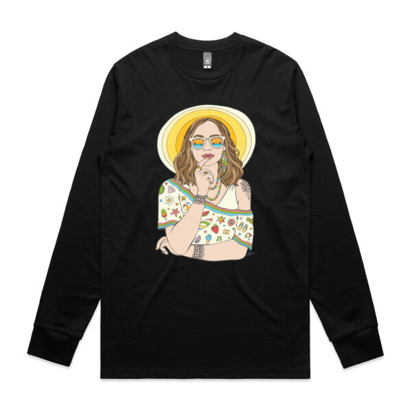 Boho Beach Babe - AS Colour Mens Staple Longsleeve Tee Thumbnail