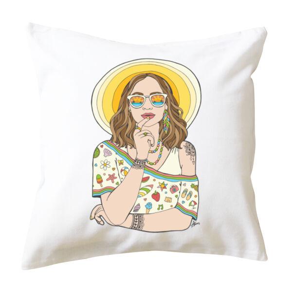 Boho Beach Babe - Cushion cover Thumbnail