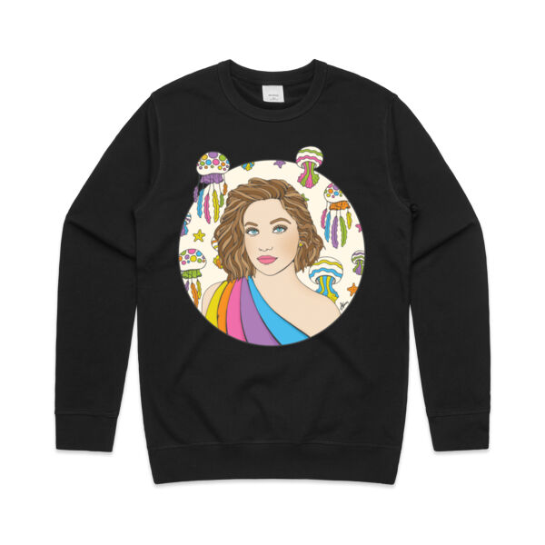 Jellyfish Dreams - AS Colour Mens Premium Crew Thumbnail