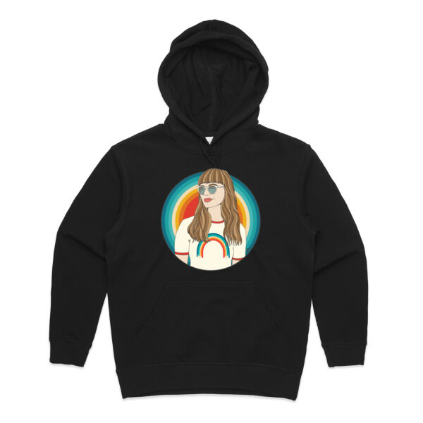 Retro Vibes - AS Colour Womens Premium Hood Thumbnail