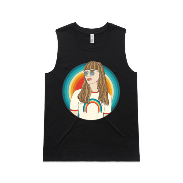 Retro Vibes - AS Colour Womens Upside Tank Thumbnail