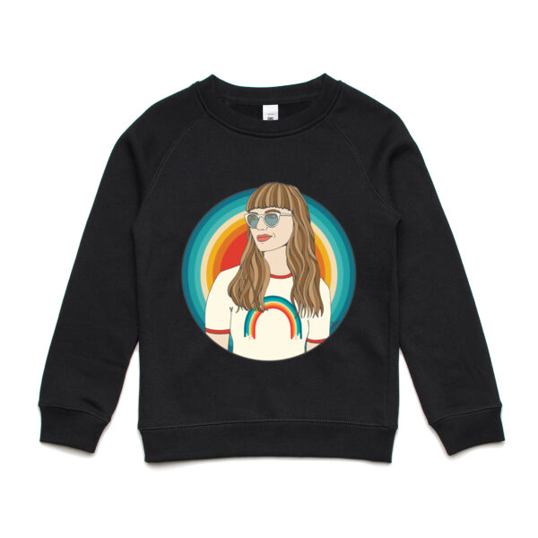 Retro Vibes - AS Colour Kids Supply Crew Thumbnail