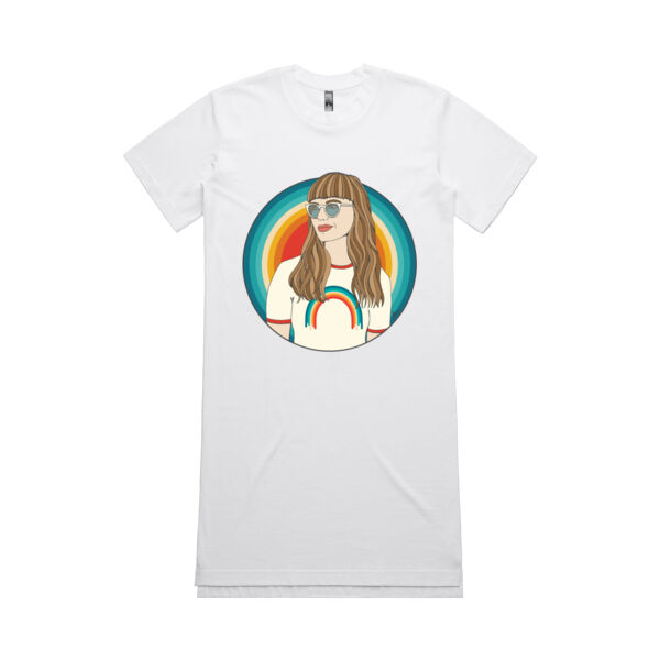 Retro Vibes - AS Colour Womens Oversized Dress Thumbnail