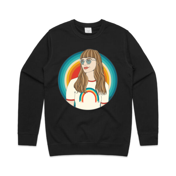 Retro Vibes - AS Colour Mens Premium Crew Thumbnail