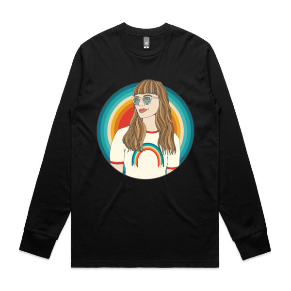 Retro Vibes - AS Colour Mens Staple Longsleeve Tee Thumbnail