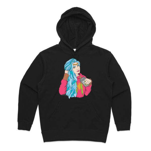 A Good Day to Be Divine - AS Colour Womens Premium Hood Thumbnail