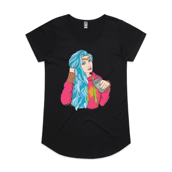 A Good Day to Be Divine - AS Colour Womens Mali Tee Thumbnail