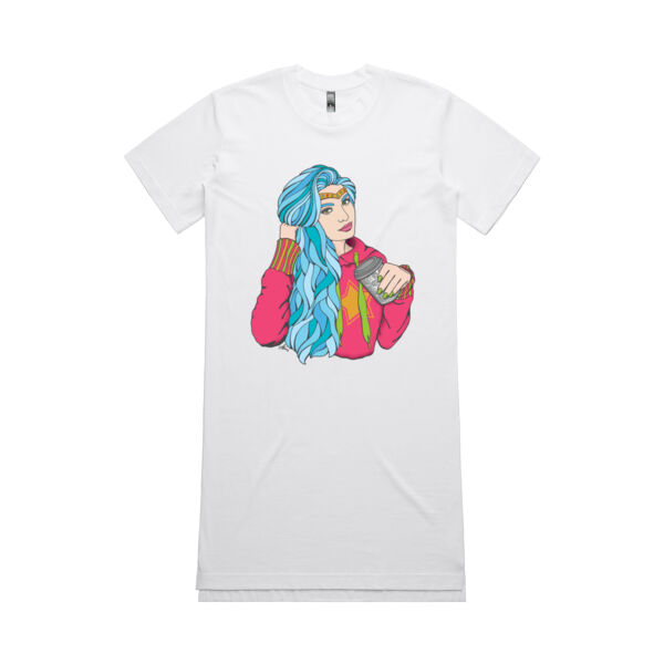 A Good Day to Be Divine - AS Colour Womens Oversized Dress Thumbnail