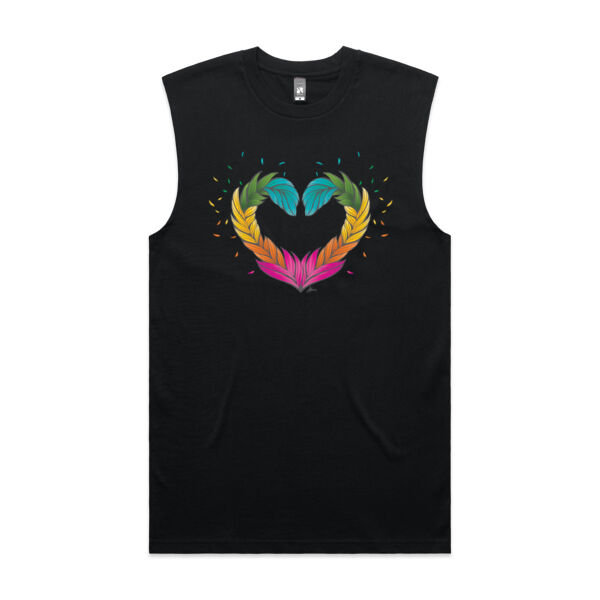 Feather Heart - AS Colour Mens Classic Tank Thumbnail