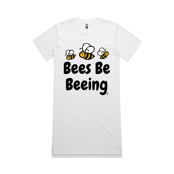 Bees Be Beeing - AS Colour Womens Oversized Dress Thumbnail