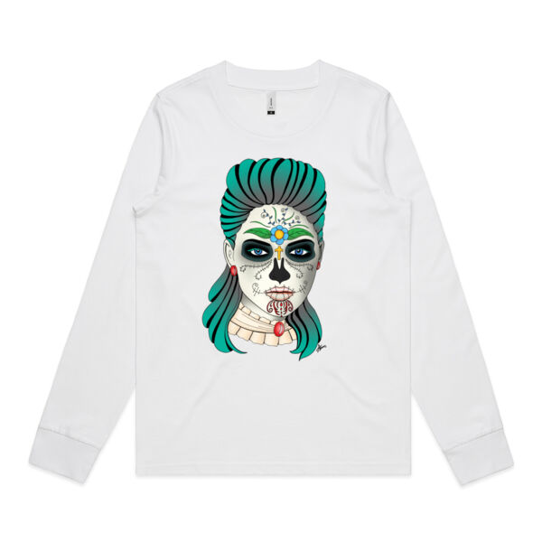 Valentina - AS Colour Womens Dice Longsleeve Tee Thumbnail