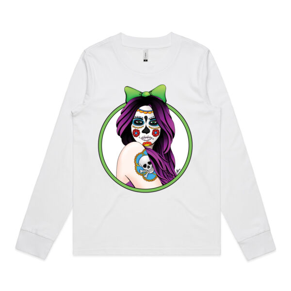 Adriana - AS Colour Womens Dice Longsleeve Tee Thumbnail