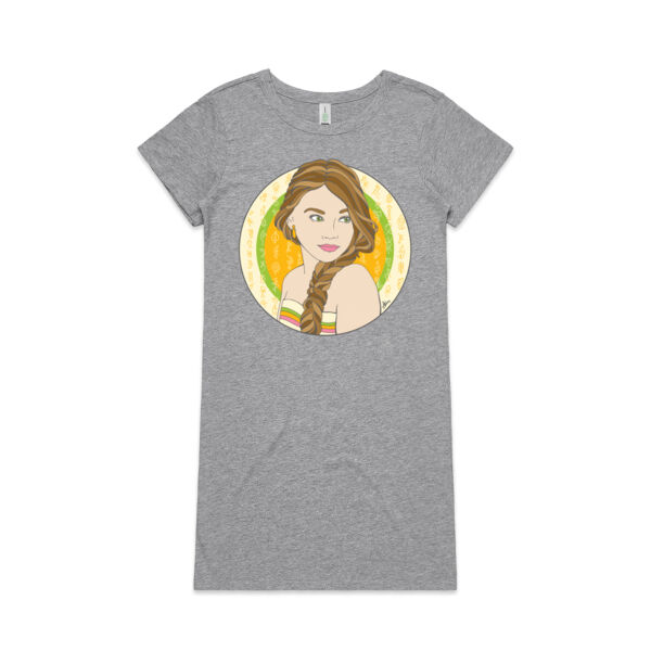 Frankie - AS Colour Womens Mika Organic Short Sleeved Dress Thumbnail