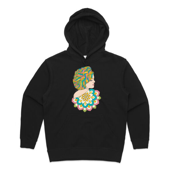 A Light in the Darkness - AS Colour Womens Premium Hood Thumbnail