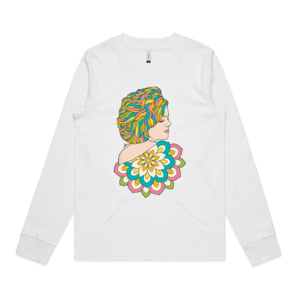 A Light in the Darkness - AS Colour Womens Dice Longsleeve Tee Thumbnail