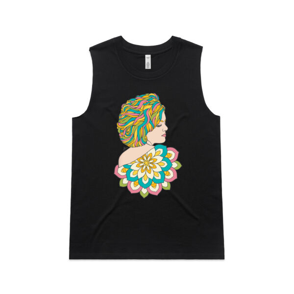 A Light in the Darkness - AS Colour Womens Upside Tank Thumbnail
