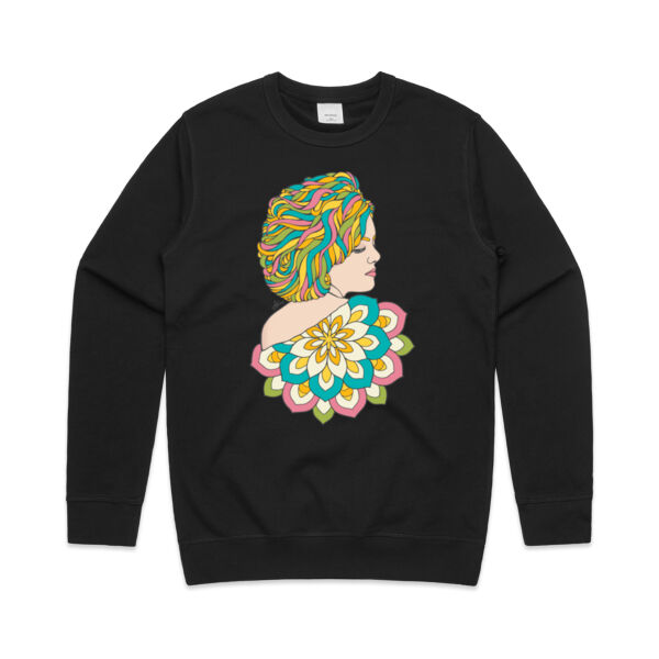 A Light in the Darkness - AS Colour Mens Premium Crew Thumbnail