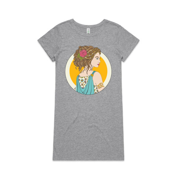 Tribal Goddess - AS Colour Womens Mika Organic Short Sleeved Dress Thumbnail