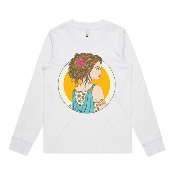 Tribal Goddess - AS Colour Womens Dice Longsleeve Tee Thumbnail