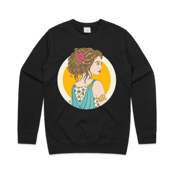 Tribal Goddess - AS Colour Mens Premium Crew Thumbnail