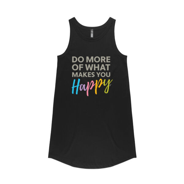 Do More Happy - AS Colour Womens Saturday Dress Thumbnail