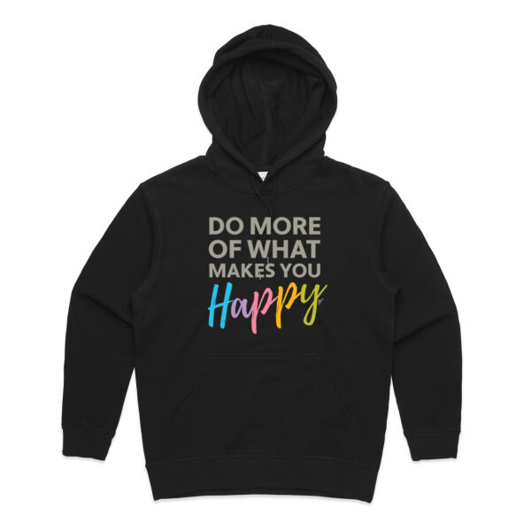 Do More Happy - AS Colour Womens Premium Hood Thumbnail