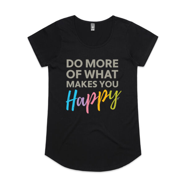 Do More Happy - AS Colour Womens Mali Tee Thumbnail