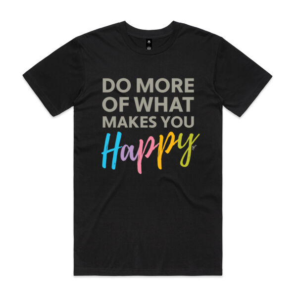 Do More Happy - AS Colour Mens Staple T shirt Thumbnail